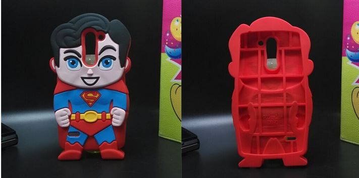 Накладка для LG G3 Stylus Супермен 3D-0